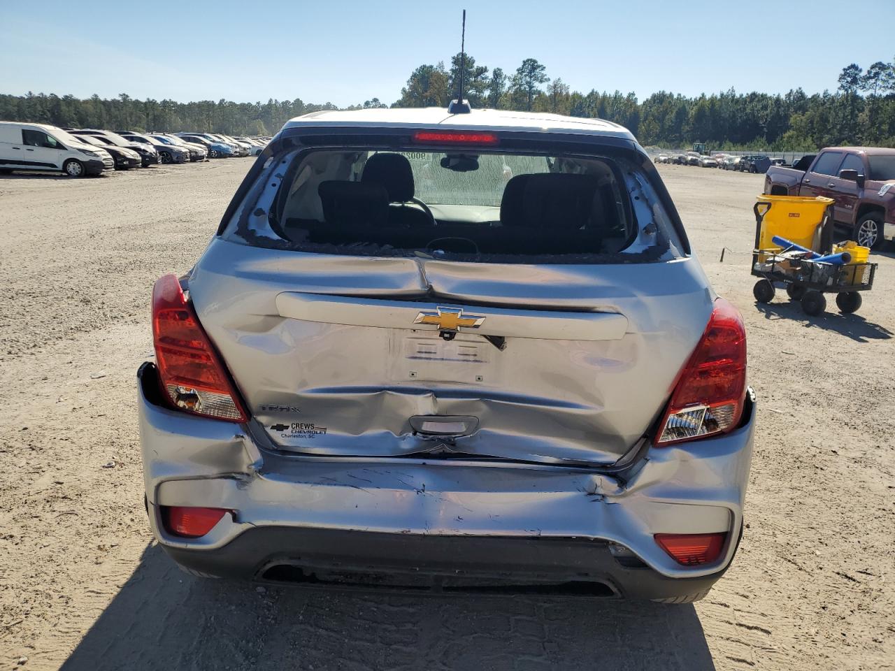 2021 Chevrolet Trax Ls VIN: KL7CJKSB8MB344591 Lot: 90022955