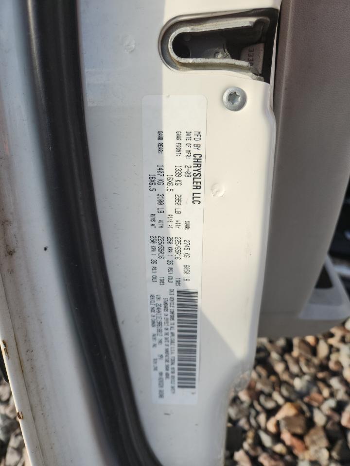 2009 Dodge Grand Caravan C/V VIN: 2D4HN11E19R618812 Lot: 90313595