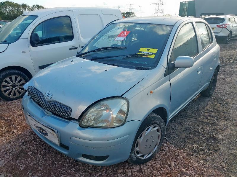 2004 TOYOTA YARIS 1.0 VVT-I BLUE 5DR for sale at Copart BRISTOL