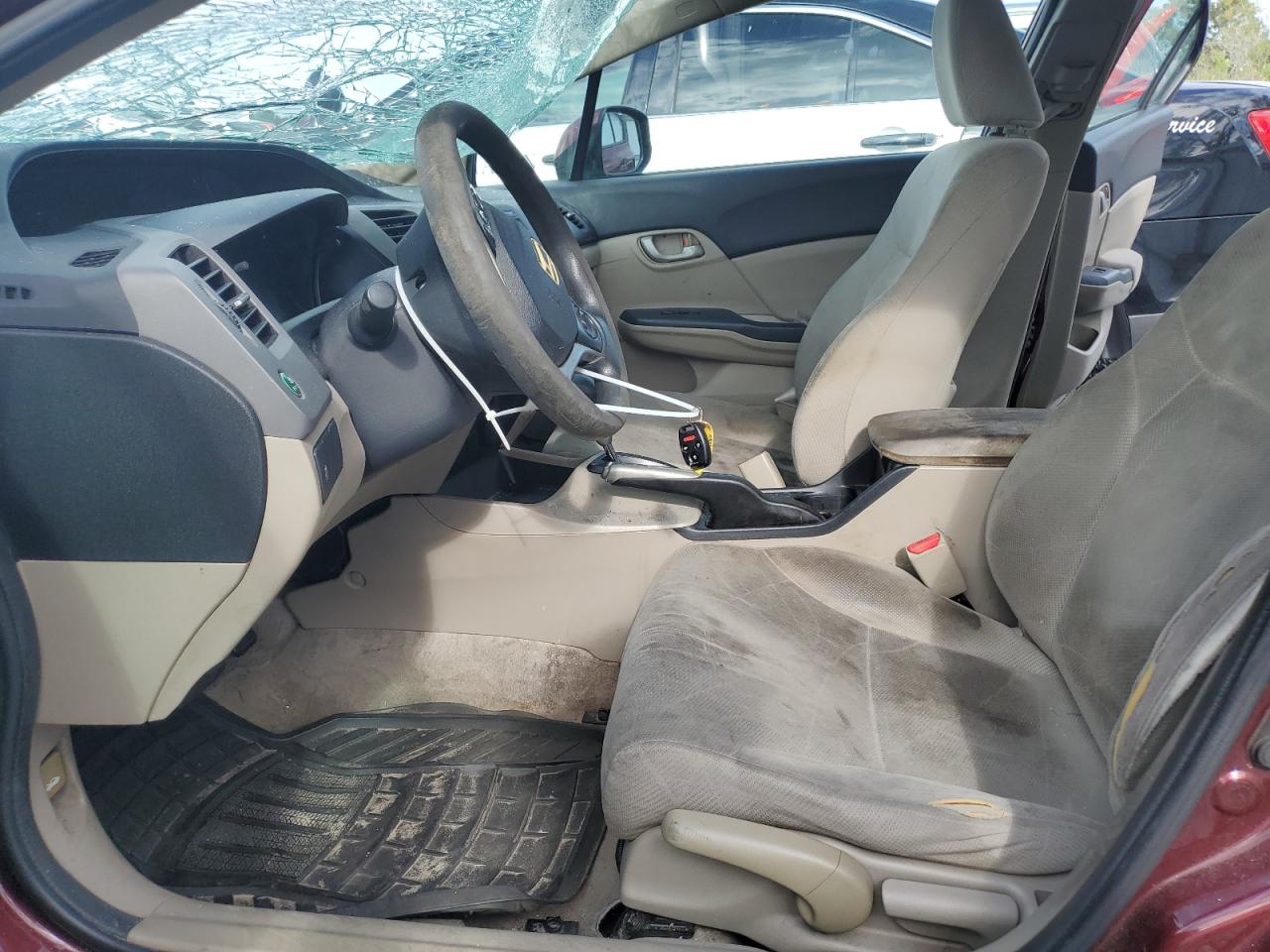 2012 Honda Civic Lx VIN: 19XFB2F52CE061705 Lot: 84747945