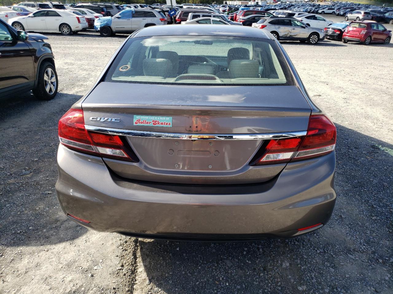 2013 Honda Civic Lx VIN: 2HGFB2F58DH597520 Lot: 82370045