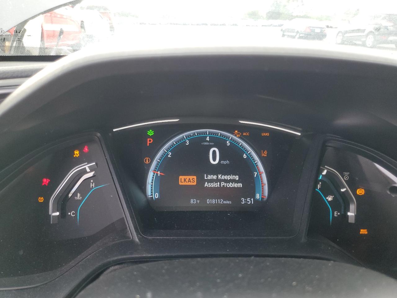 2019 Honda Civic Lx VIN: 19XFC2F64KE020609 Lot: 82250355