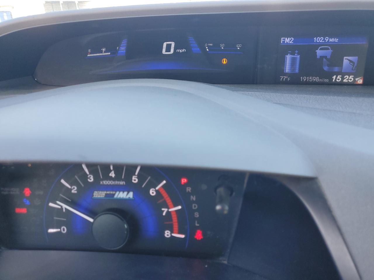 2012 Honda Civic Hybrid VIN: JHMFB4F29CS008657 Lot: 85588315