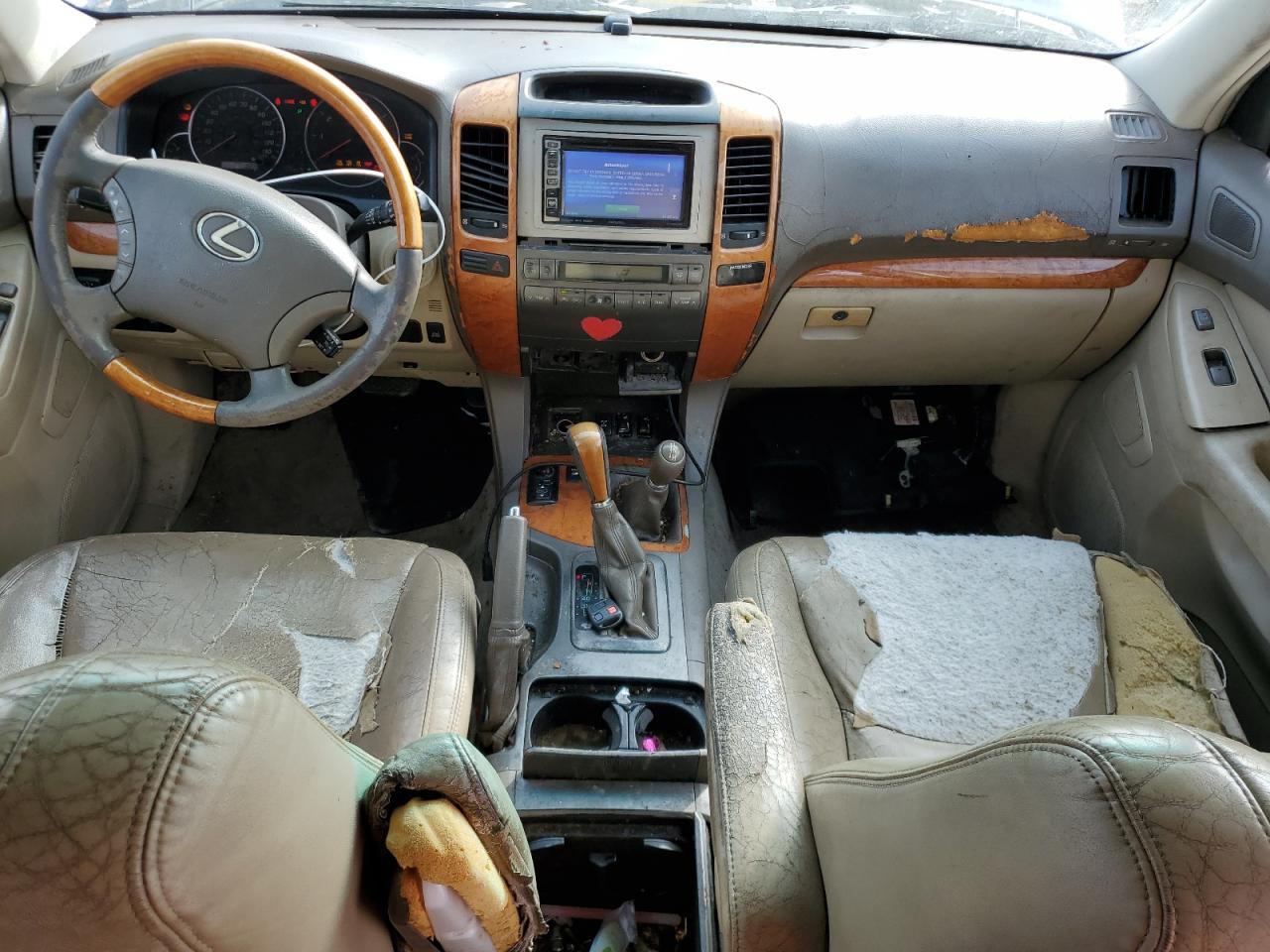 2005 Lexus Gx 470 VIN: JTJBT20X750085951 Lot: 89705285