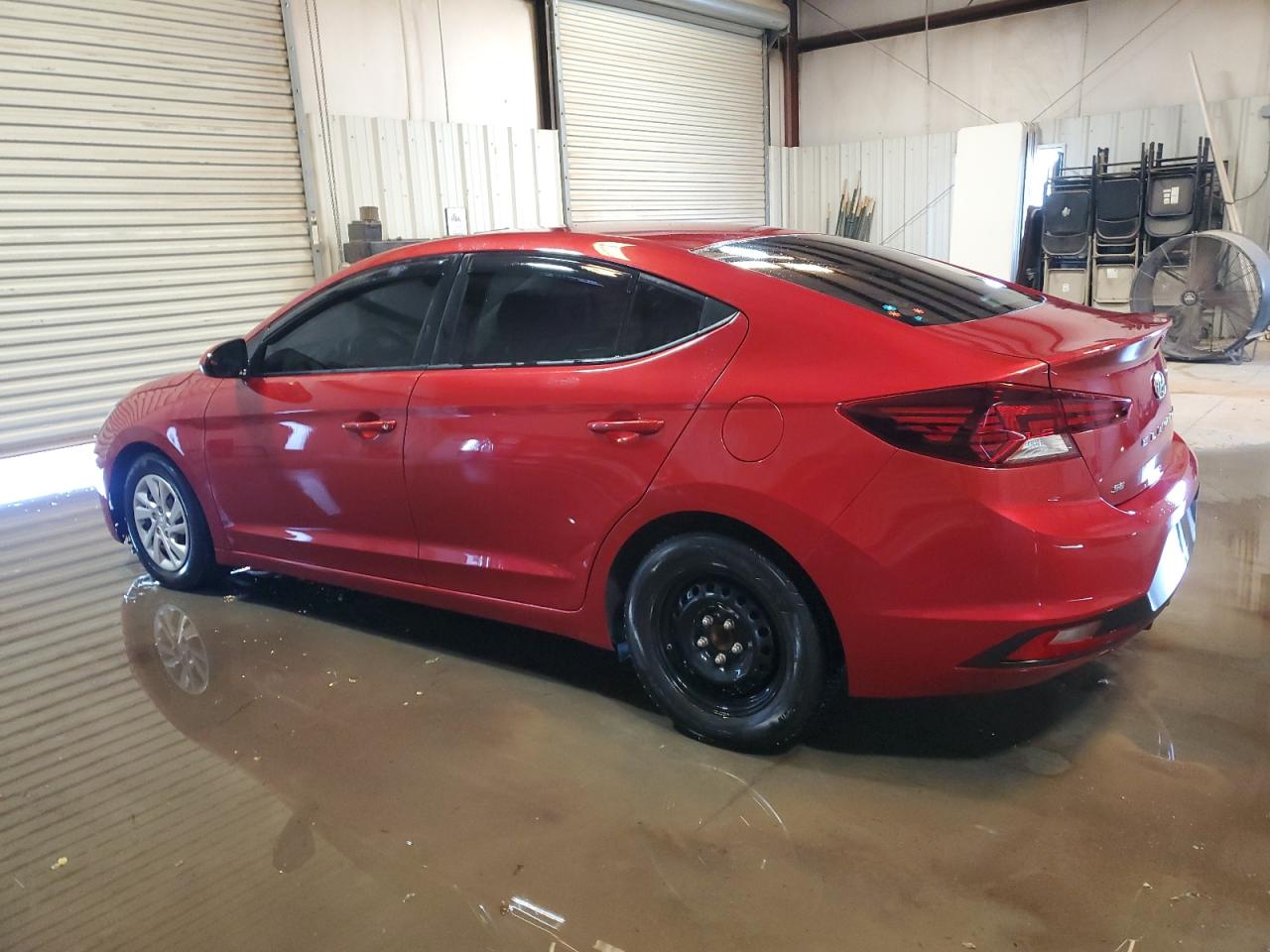 2019 Hyundai Elantra Se red null gas 5NPD74LF8KH492061 photo #3