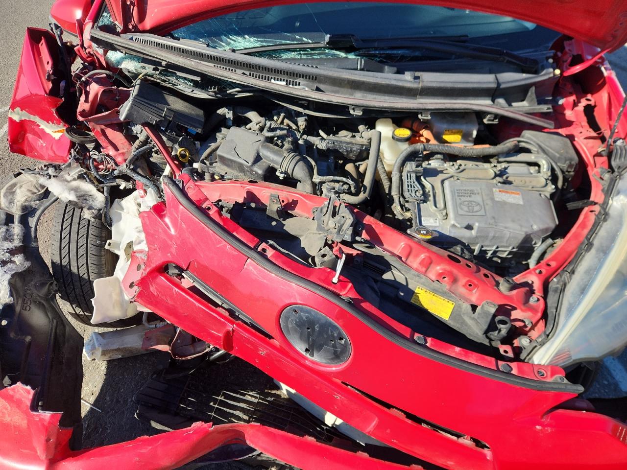 2012 Toyota Prius C VIN: JTDKDTB37C1025529 Lot: 87105305