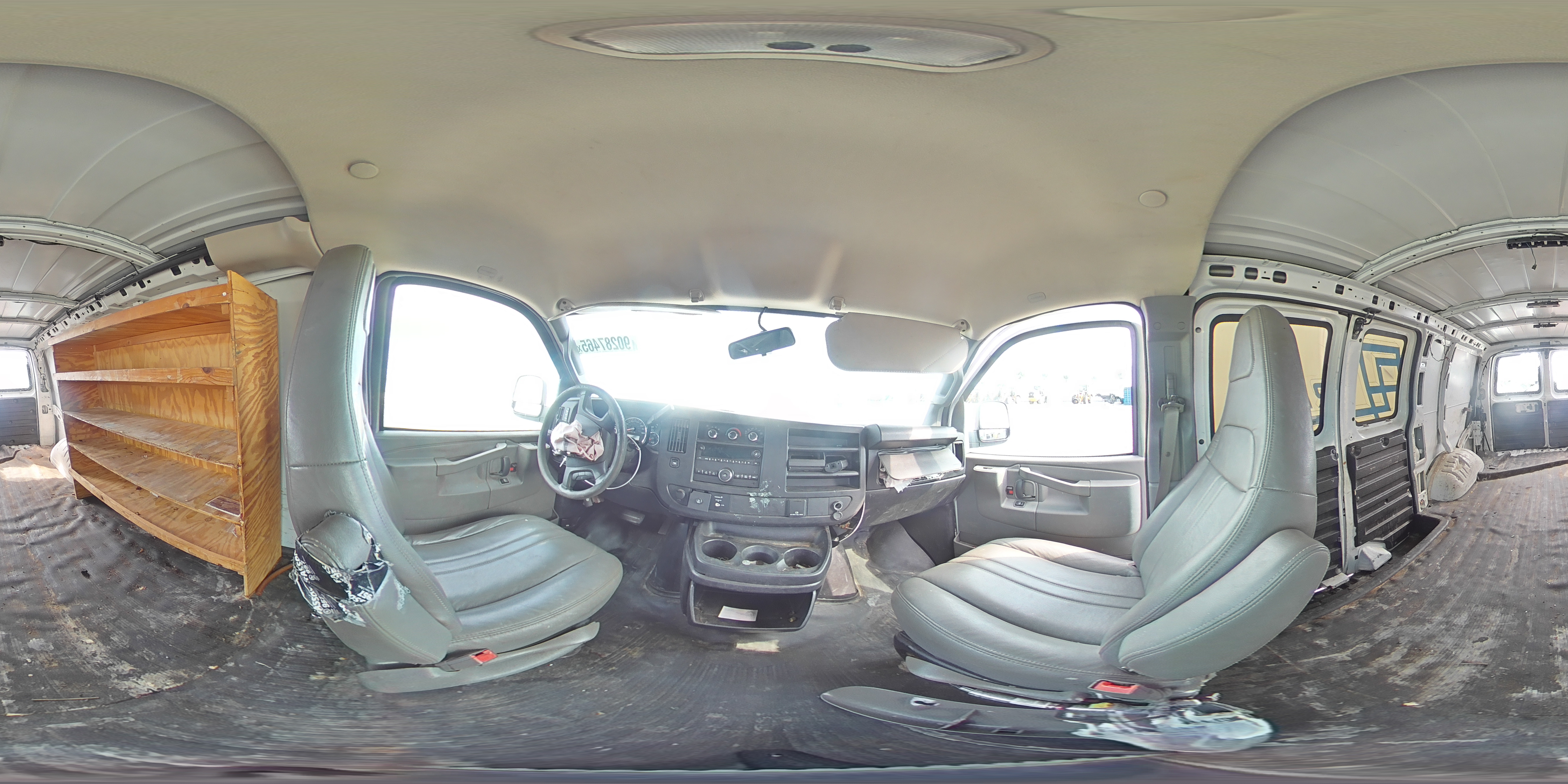 2017 Chevrolet Express G2500 VIN: 1GCWGAFFXH1175868 Lot: 90287465