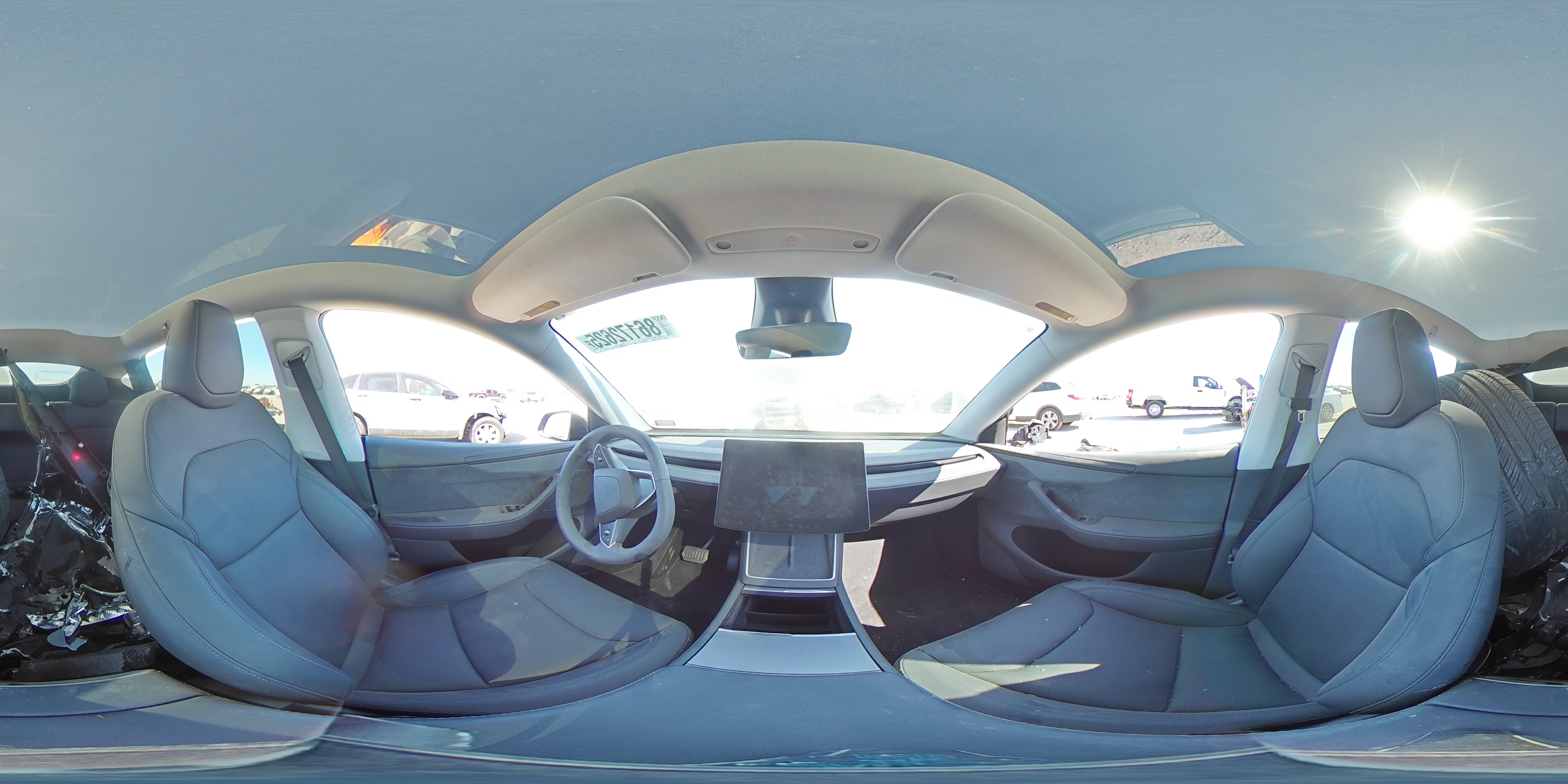 2026 Tesla Model Y VIN: 7SAYGDEEXTA399726 Lot: 86172625