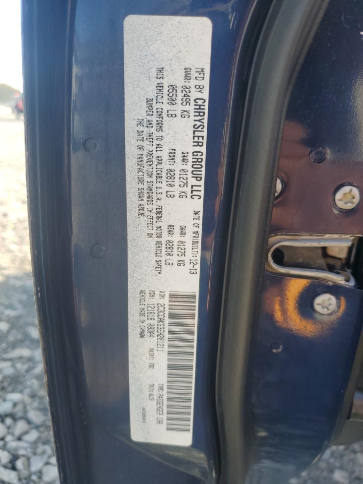 2014 Chrysler 300C VIN: 2C3CCAKG3EH201211 Lot: 87437655