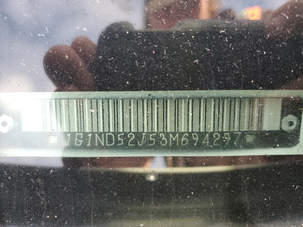 2003 Chevrolet Malibu VIN: 1G1ND52J53M694297 Lot: 82266225