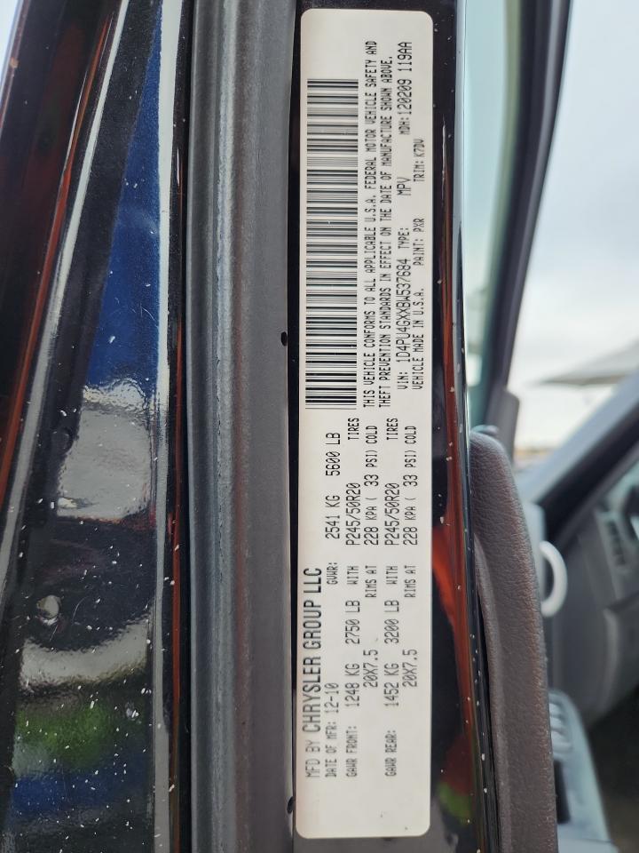 2011 Dodge Nitro Heat VIN: 1D4PU4GXXBW537684 Lot: 89861445