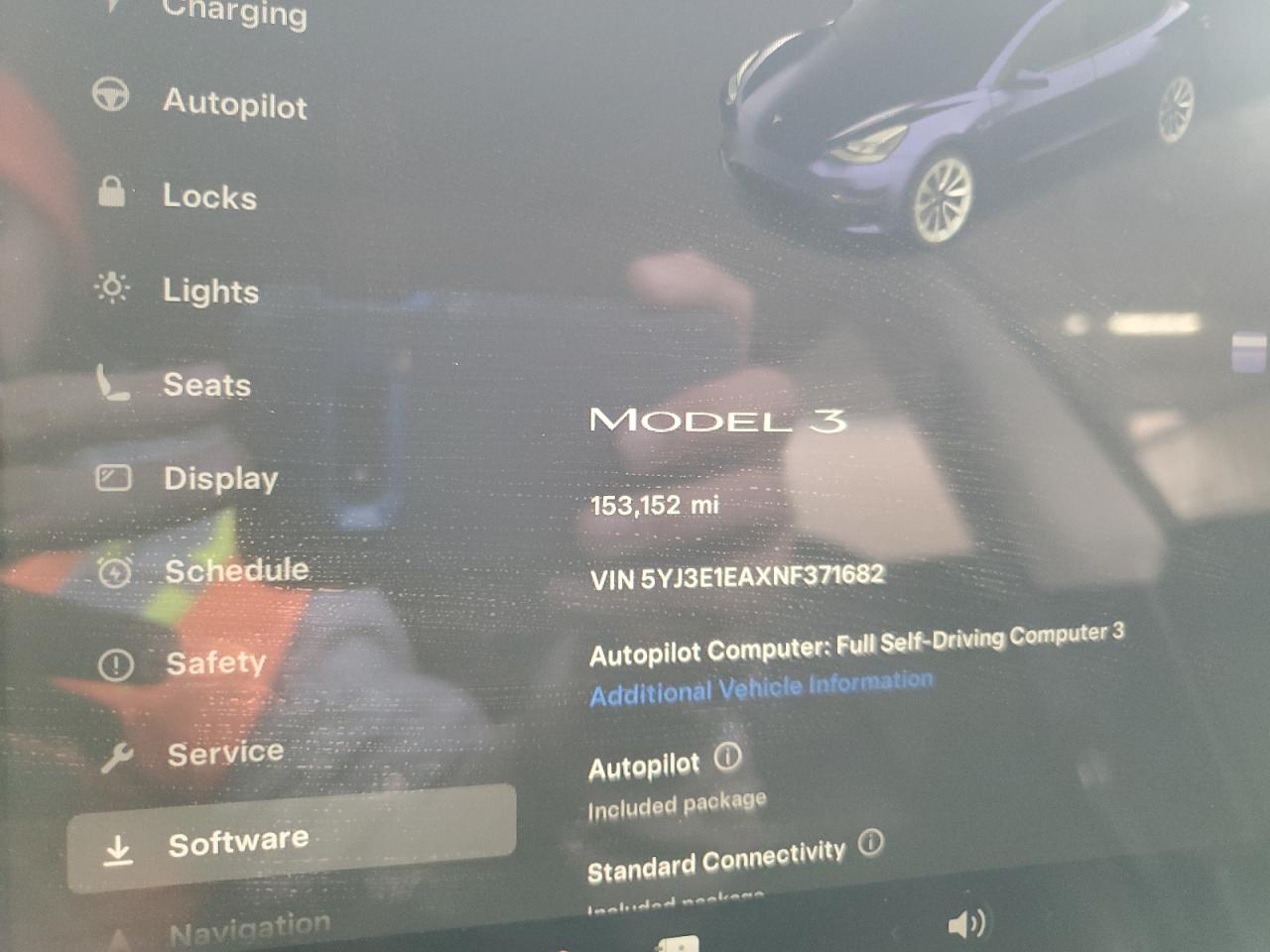 2022 Tesla Model 3 VIN: 5YJ3E1EAXNF371682 Lot: 85188845