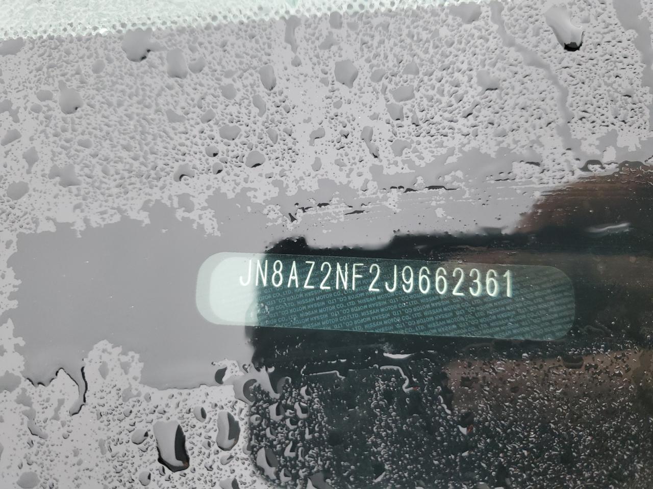 2018 Infiniti Qx80 Base VIN: JN8AZ2NF2J9662361 Lot: 82765175