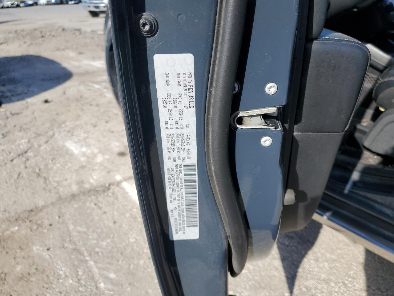 2017 Dodge Journey Crossroad VIN: 3C4PDCGG6HT598911 Lot: 89730555