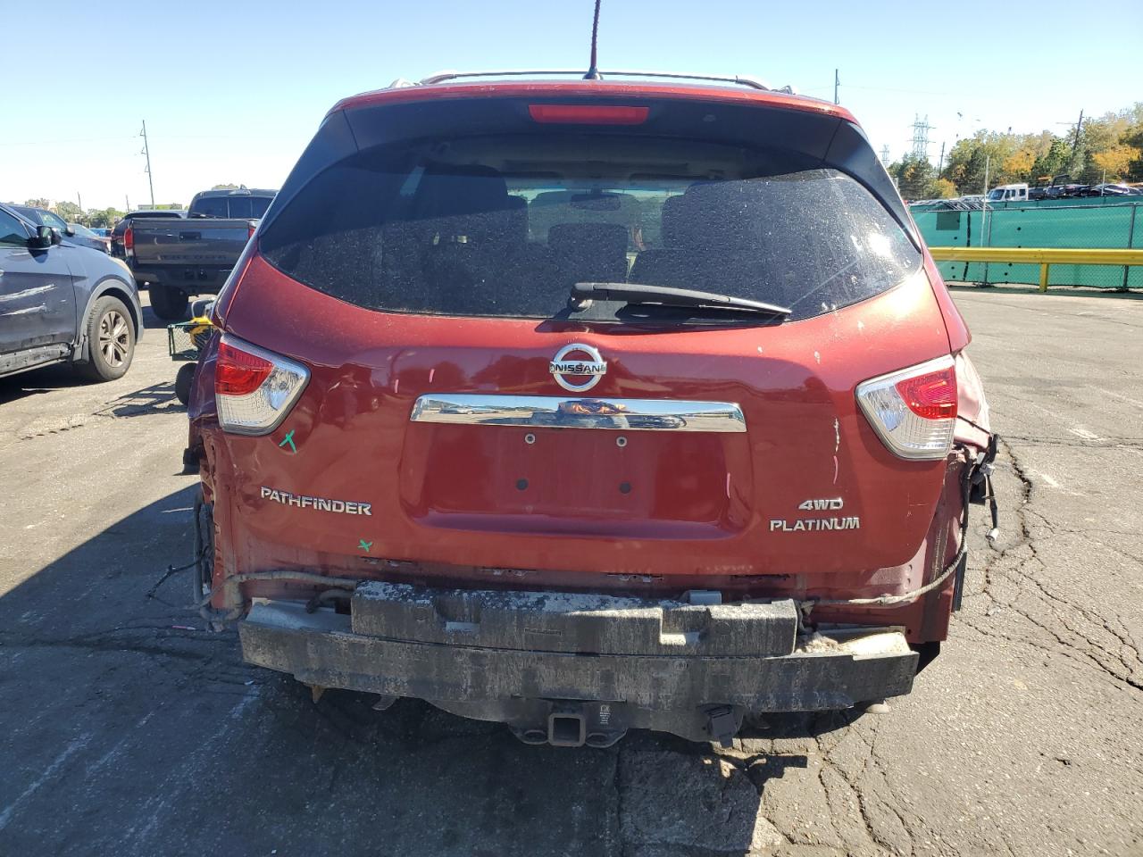 2013 Nissan Pathfinder S VIN: 5N1AR2MM8DC640055 Lot: 84880005