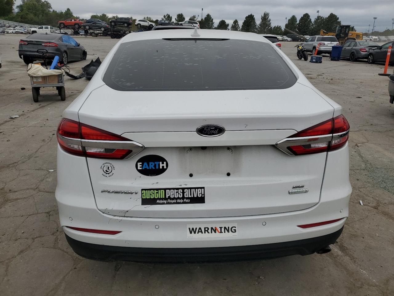 2020 Ford Fusion Se VIN: 3FA6P0HD6LR168913 Lot: 82005375
