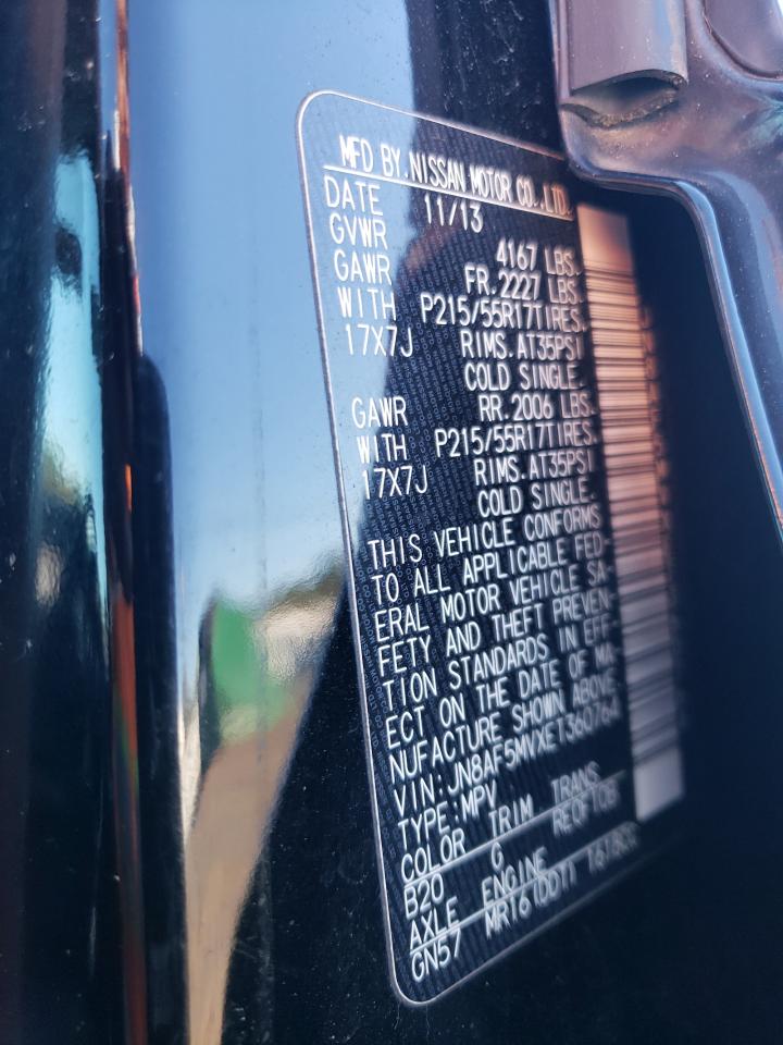 2014 Nissan Juke S VIN: JN8AF5MVXET360764 Lot: 86089755