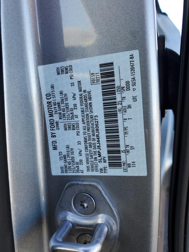 2024 Lincoln Nautilus Premiere VIN: 5LMPJ8J44RJ806273 Lot: 86710475