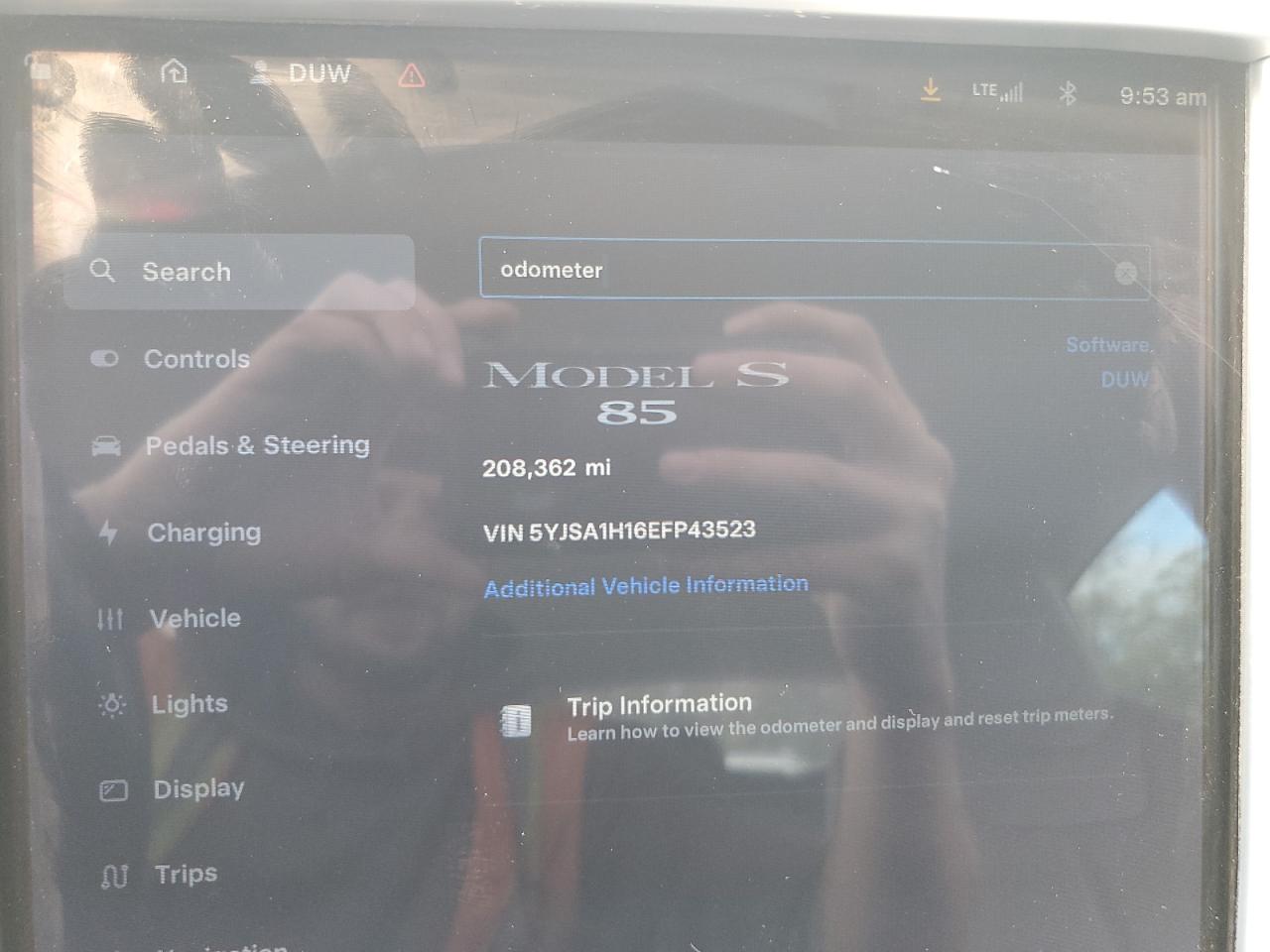 2014 Tesla Model S VIN: 5YJSA1H16EFP43523 Lot: 86690835