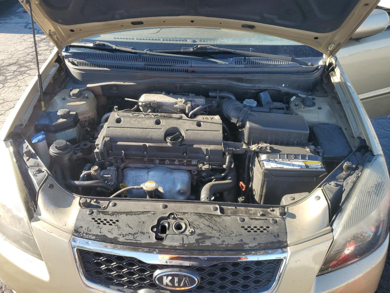 2011 Kia Rio Base VIN: KNADH4A36B6725674 Lot: 85548345