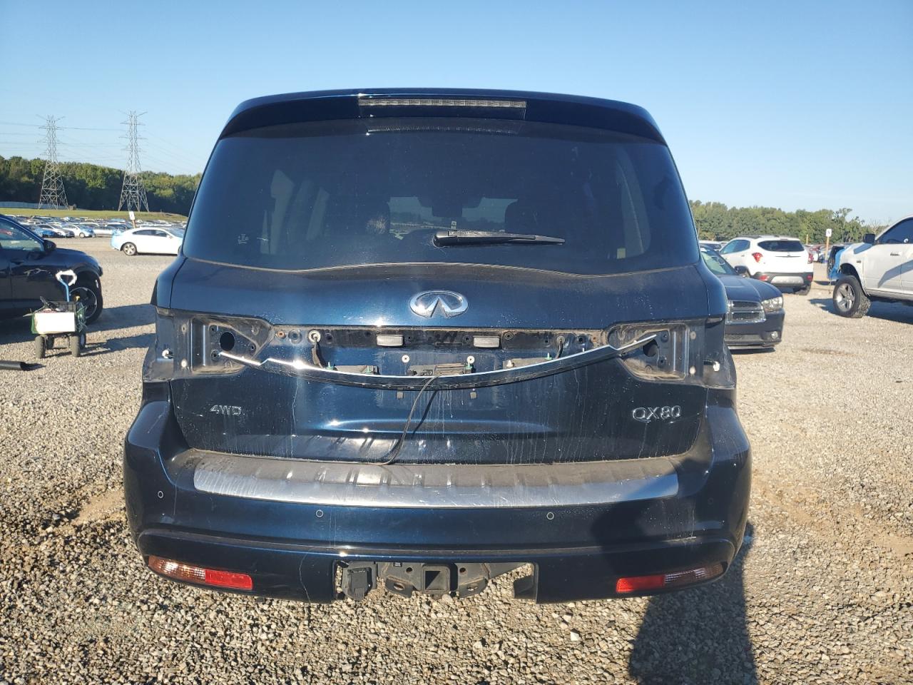 2020 Infiniti Qx80 Luxe VIN: JN8AZ2NE2L9256431 Lot: 85121055
