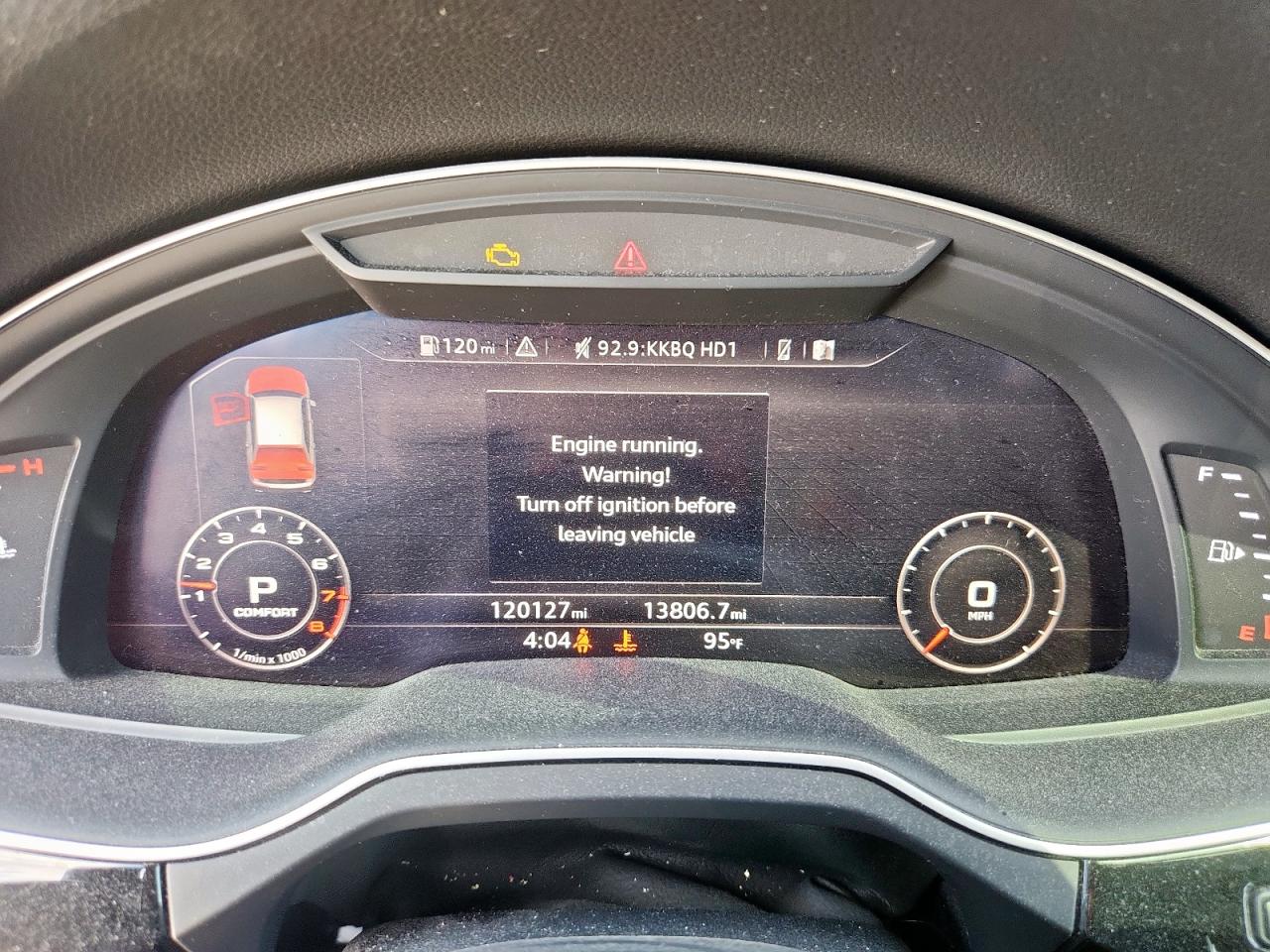 2017 Audi Q7 Premium Plus VIN: WA1LHAF75HD038595 Lot: 82276595