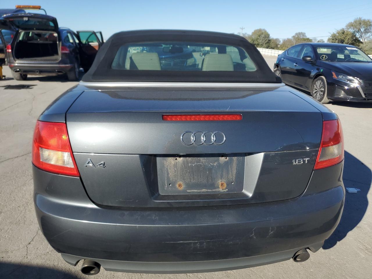 2006 Audi A4 S-Line 1.8 Turbo VIN: WAUBC48H66K005019 Lot: 89659665