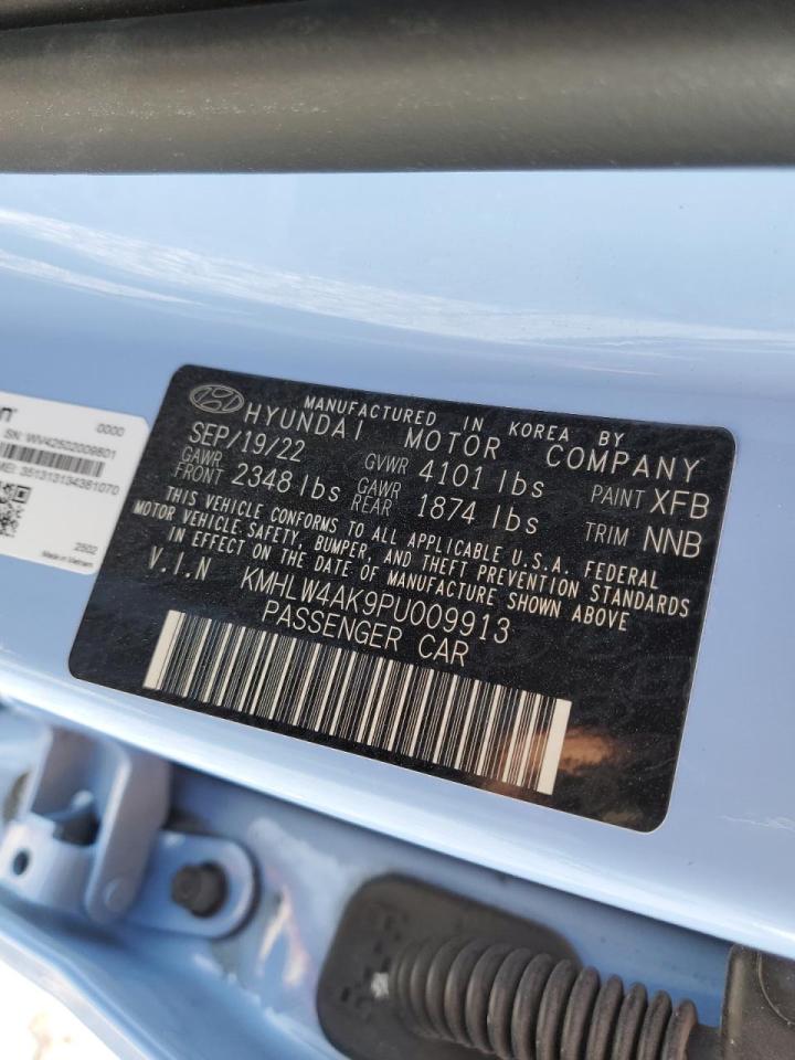 2023 Hyundai Elantra N VIN: KMHLW4AK9PU009913 Lot: 89503775