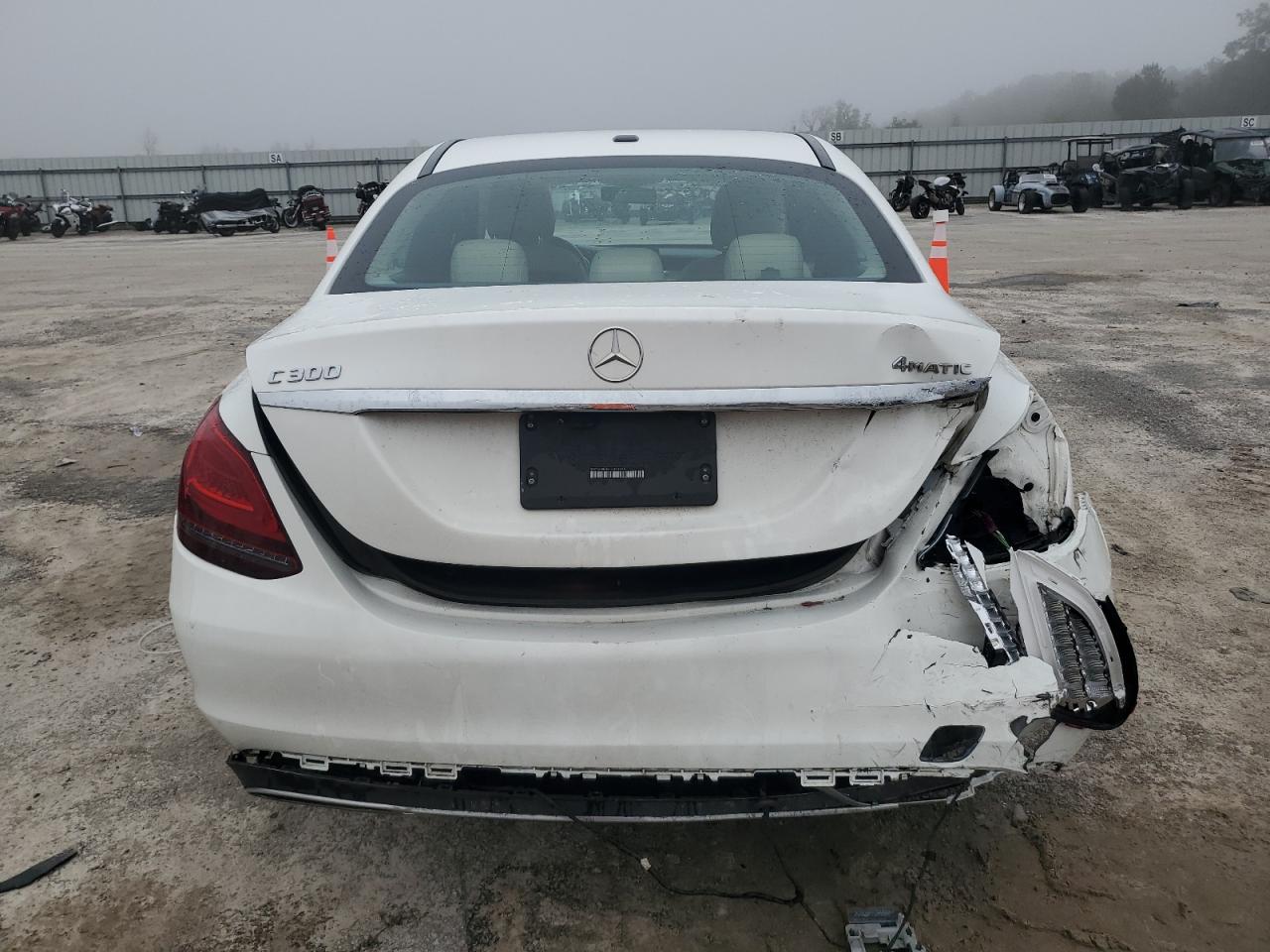 2019 Mercedes-Benz C 300 4Matic VIN: 55SWF8EBXKU321449 Lot: 86281615