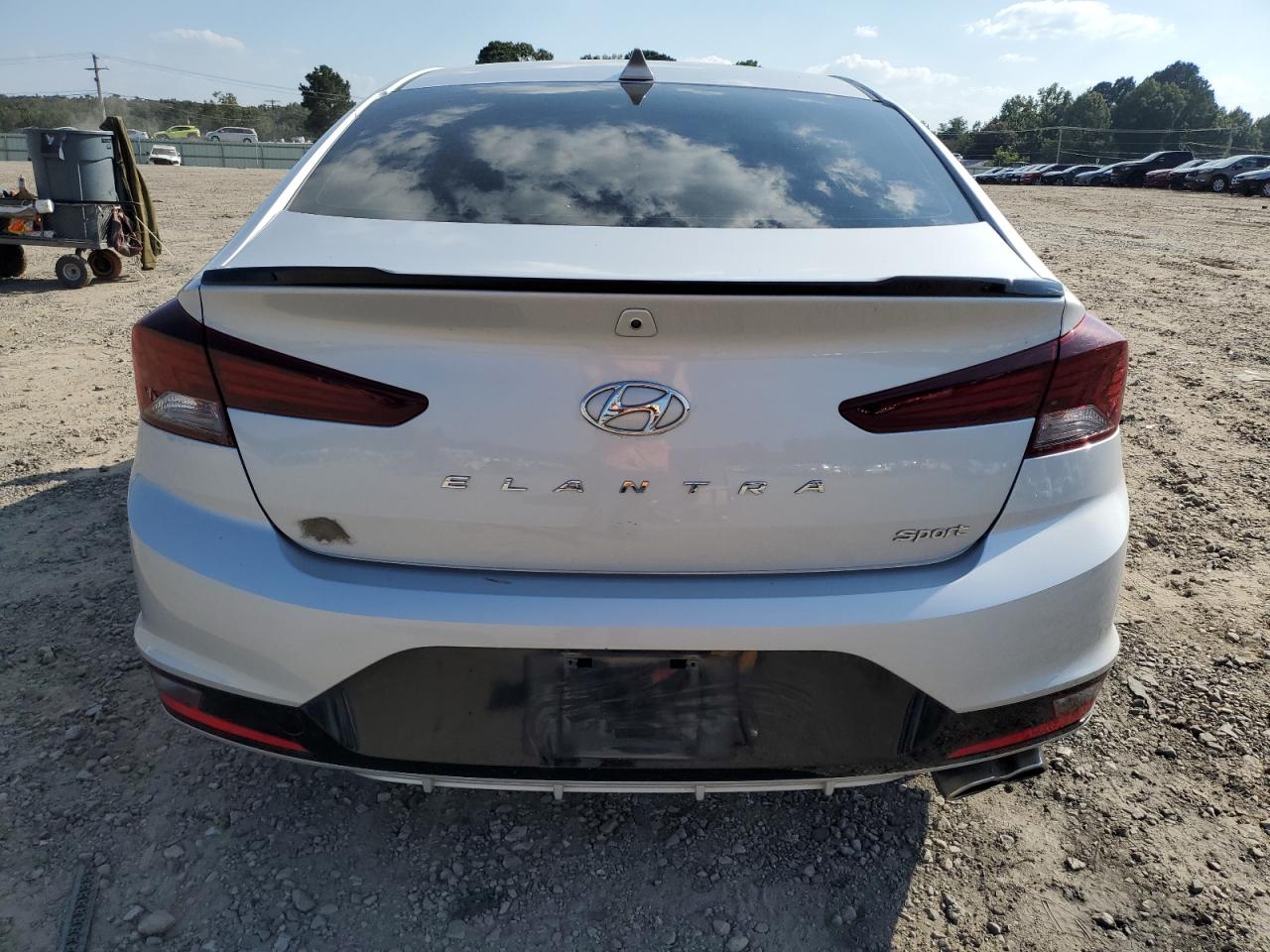 2019 Hyundai Elantra Sport VIN: KMHD04LB0KU817661 Lot: 84911995