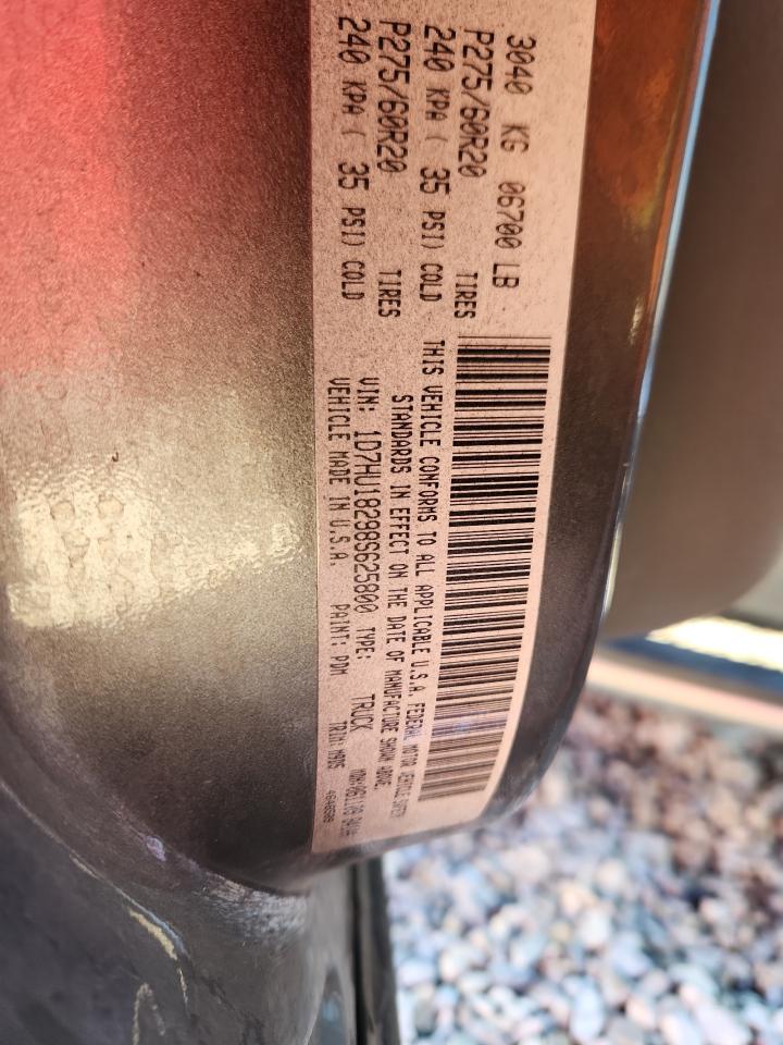 2008 Dodge Ram 1500 St VIN: 1D7HU18298S625800 Lot: 86159255