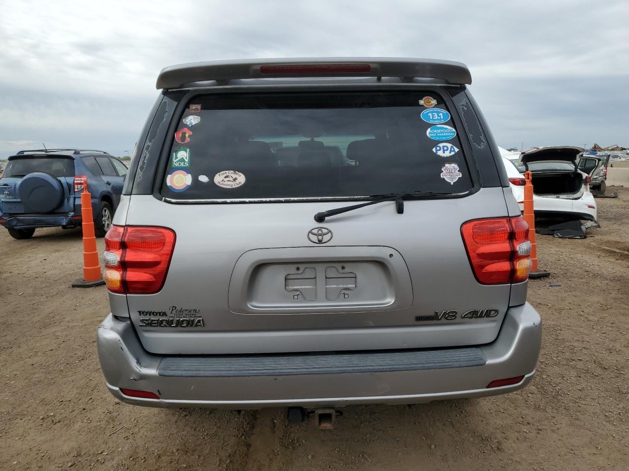 2003 Toyota Sequoia Limited VIN: 5TDBT48A43S196935 Lot: 85520915