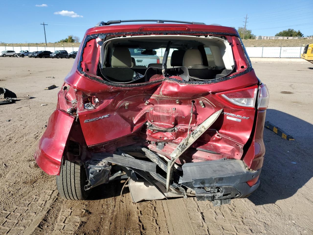 2014 Ford Escape Titanium VIN: 1FMCU9J95EUA22039 Lot: 87422575