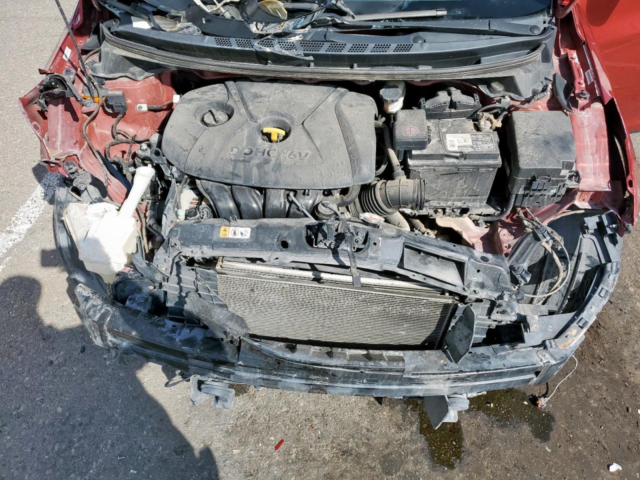 2012 Hyundai Elantra Gls VIN: KMHDH4AE5CU445354 Lot: 86087985