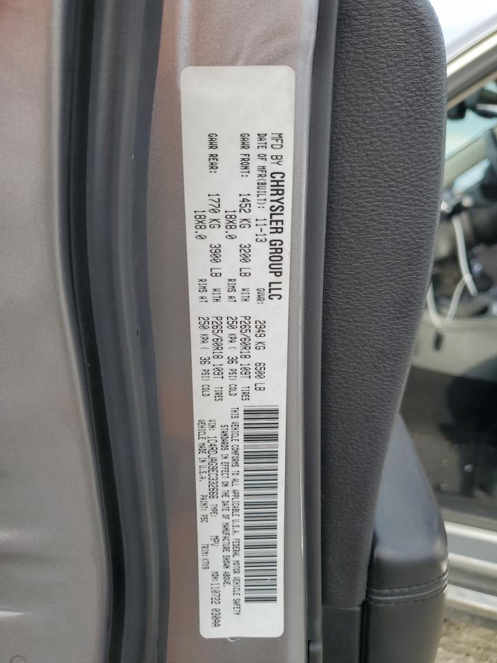 2014 Dodge Durango Sxt VIN: 1C4RDJAG9EC332666 Lot: 86538095