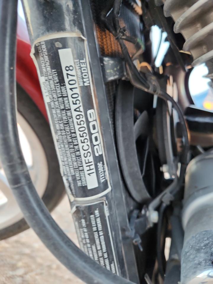 2009 Honda Vtx1300 C VIN: 1HFSC55059A501078 Lot: 82718575