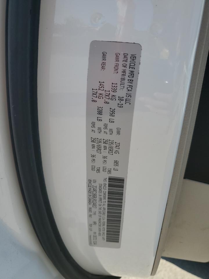 2020 Chrysler Pacifica Touring L VIN: 2C4RC1BG8LR124817 Lot: 86405035