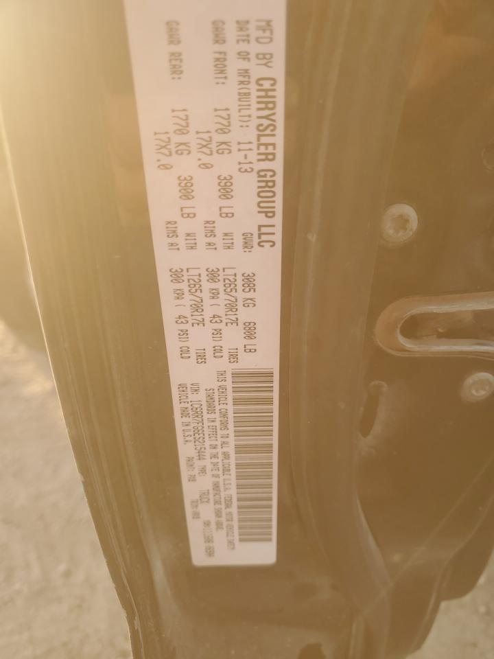 2014 Ram 1500 St VIN: 1C6RR7FG6ES215444 Lot: 82483115