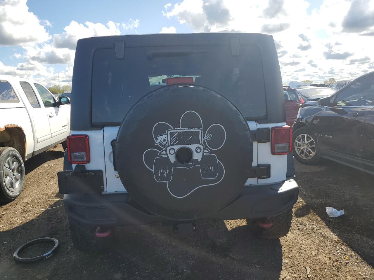 2018 Jeep Wrangler Unlimited Rubicon VIN: 1C4BJWFG9JL823622 Lot: 85131145