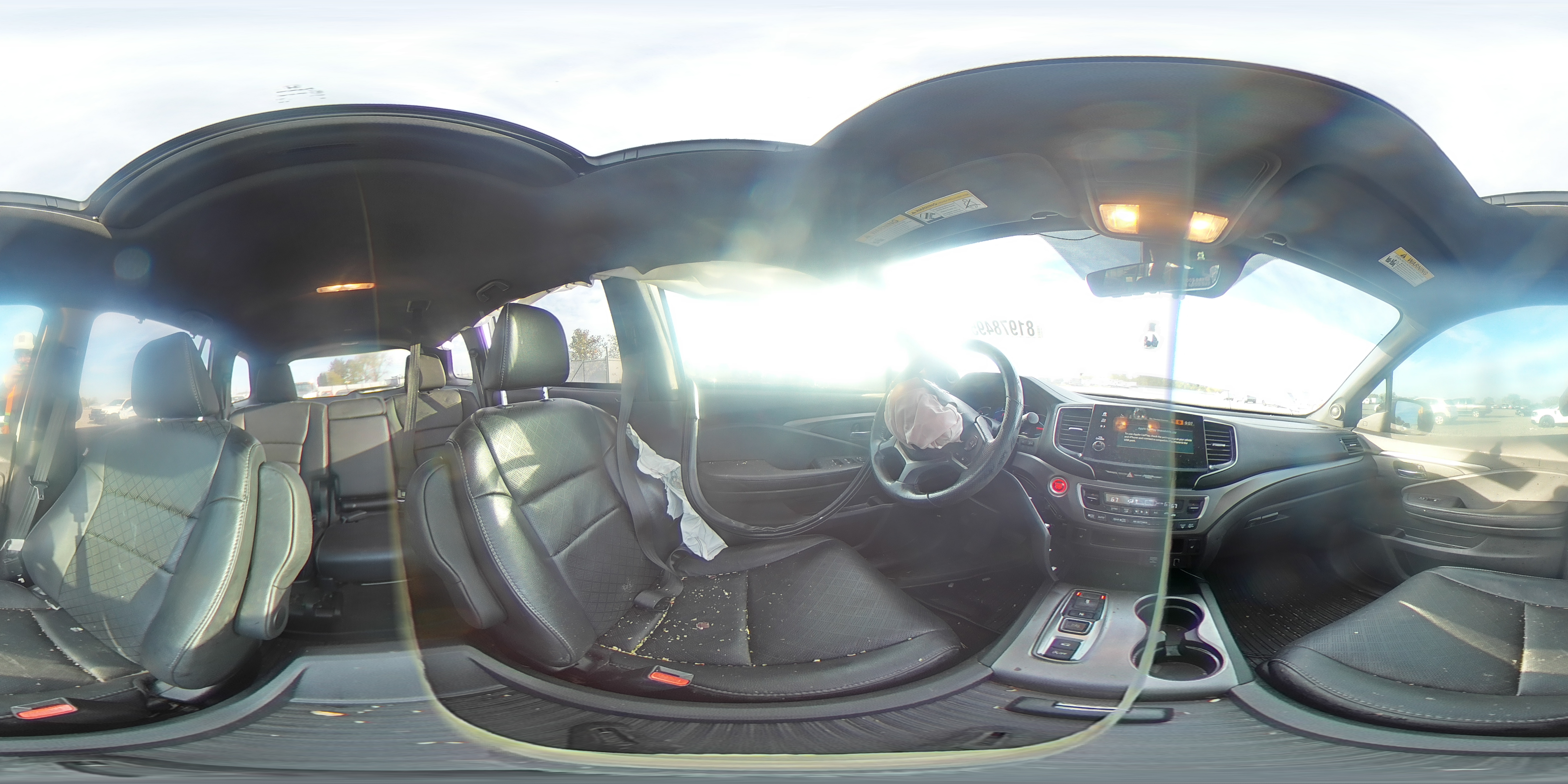 2019 Honda Passport Exl VIN: 5FNYF8H51KB011531 Lot: 81978495