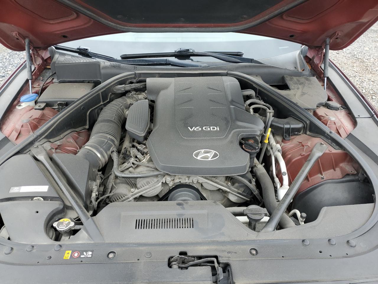 2016 Hyundai Genesis 3.8L VIN: KMHGN4JE1GU106750 Lot: 91057325