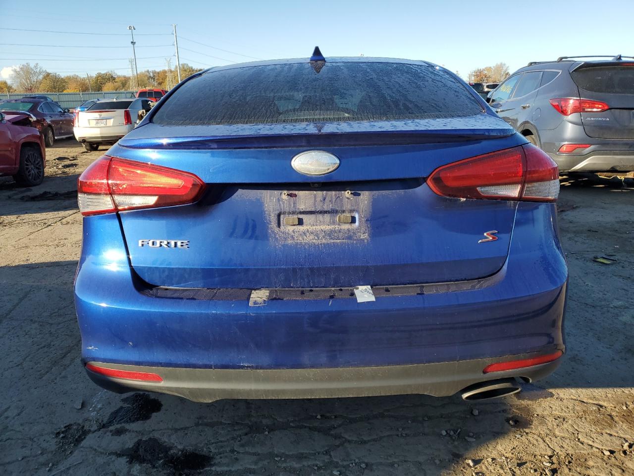 2017 Kia Forte Lx VIN: 3KPFL4A74HE154038 Lot: 89687645