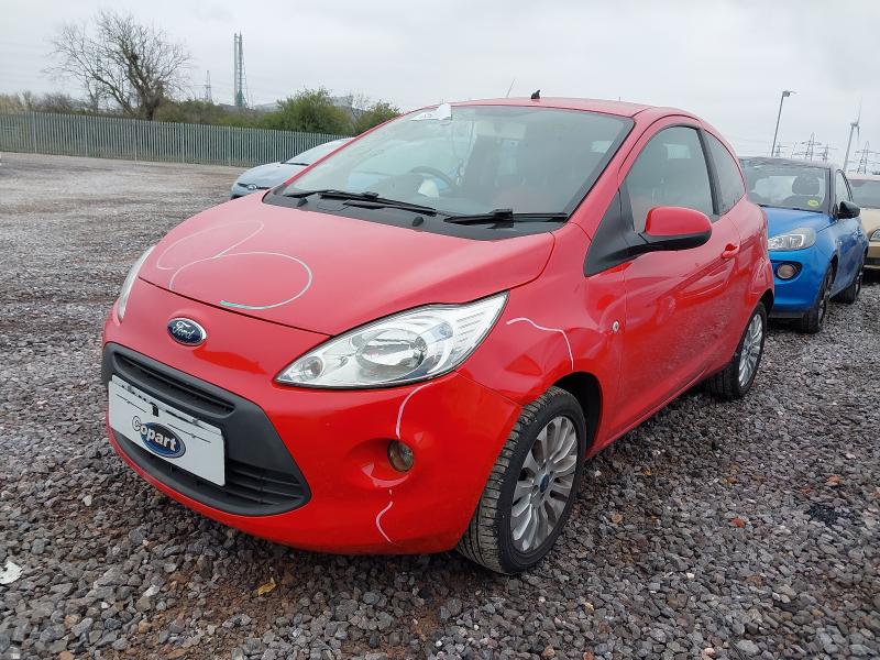 2013 FORD KA 1.2 ZETEC 3DR [START STOP] for sale at Copart BRISTOL
