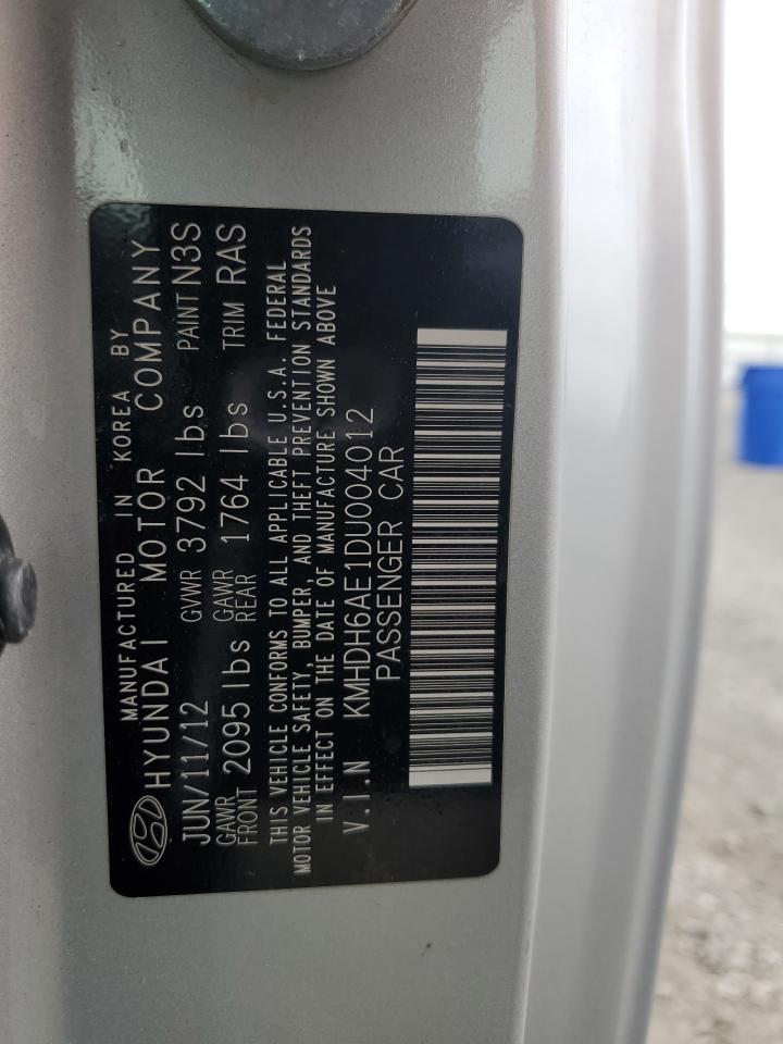 2013 Hyundai Elantra Coupe Gs VIN: KMHDH6AE1DU004012 Lot: 84738265