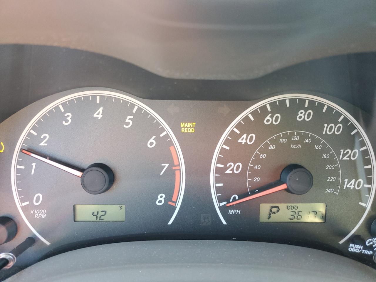 2009 Toyota Corolla Base VIN: 1NXBU40E19Z019755 Lot: 86221205