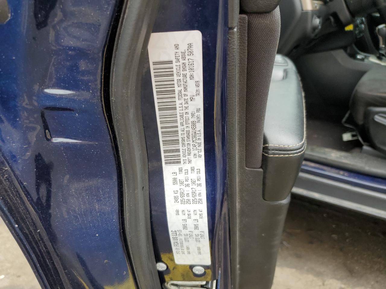 2016 Jeep Cherokee Latitude VIN: 1C4PJMCS6GW145809 Lot: 85523675