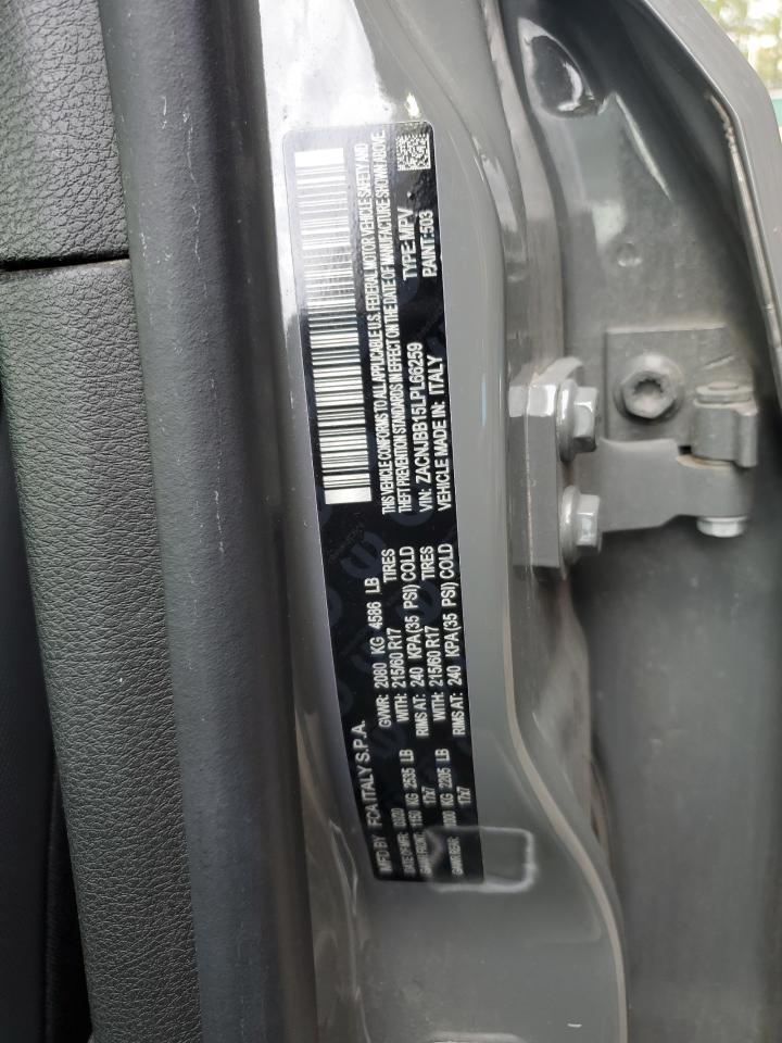 2020 Jeep Renegade Latitude VIN: ZACNJBB15LPL66259 Lot: 85005945