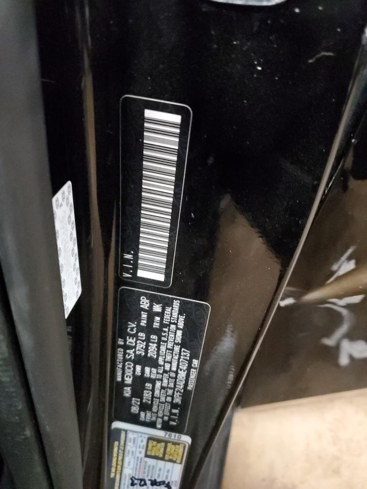 2021 Kia Forte Fe VIN: 3KPF24AD8ME407137 Lot: 85837575