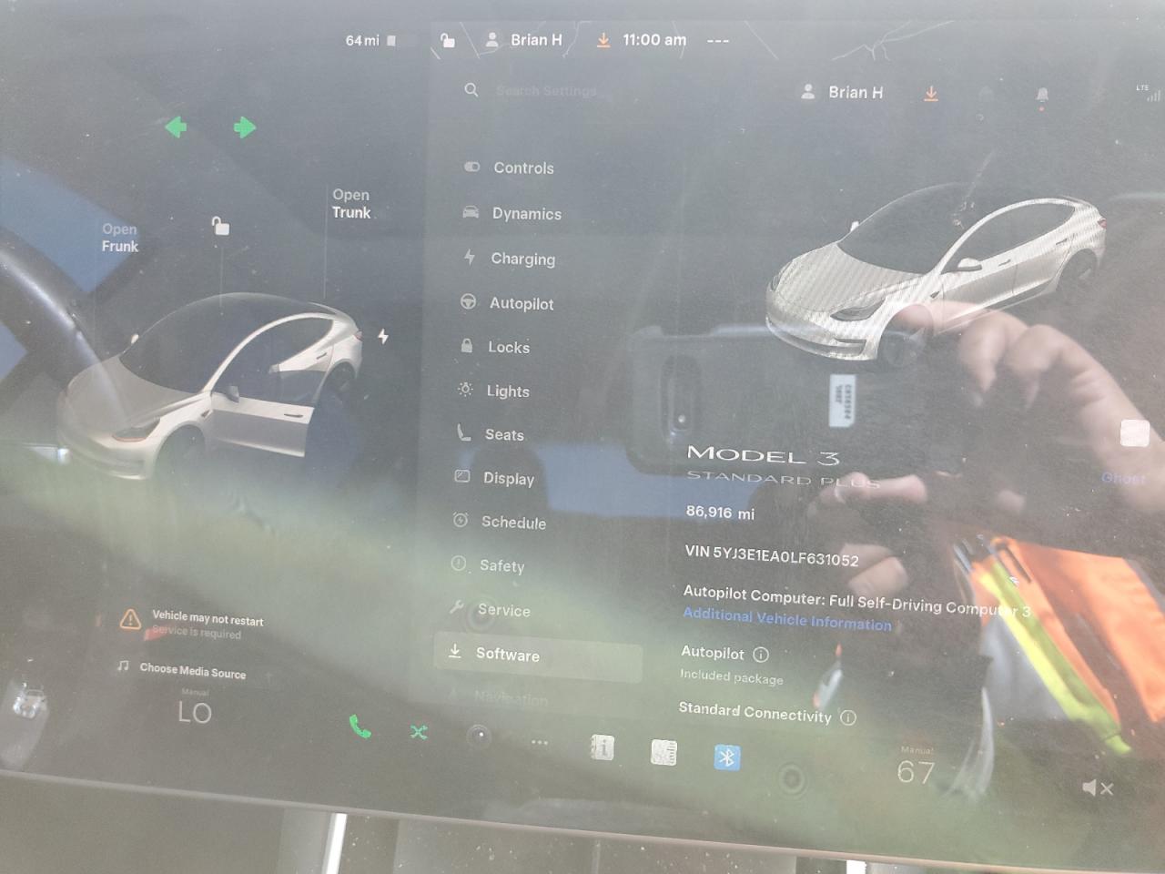 2020 Tesla Model 3 VIN: 5YJ3E1EA0LF631052 Lot: 86877525