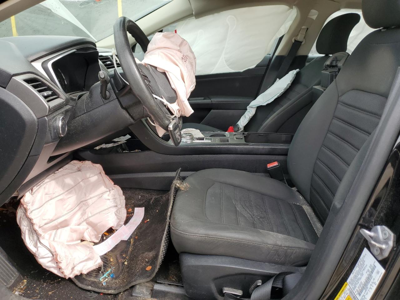 2019 Ford Fusion Se VIN: 3FA6P0T93KR264855 Lot: 85840095